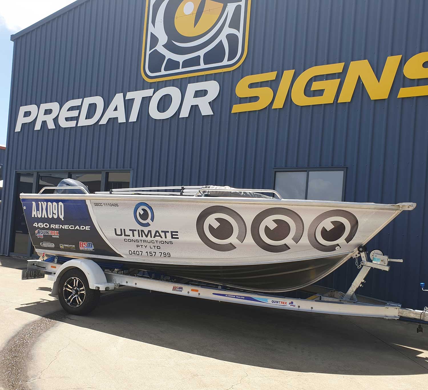 Boat Wraps Townsville
